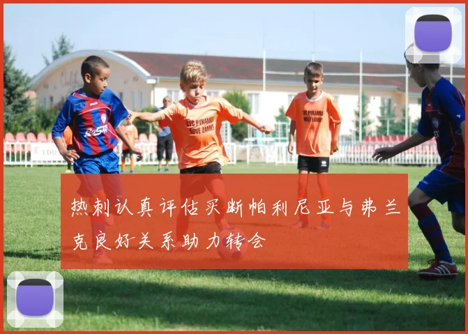 热刺认真评估买断帕利尼亚与弗兰克良好关系助力转会